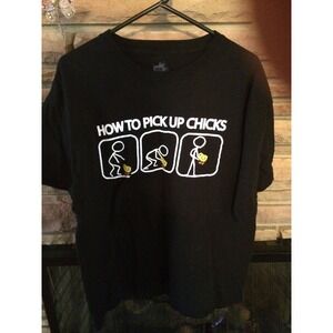 How To Pick Up Chicks Graphic T Shirt Size XL  by Ink Tee